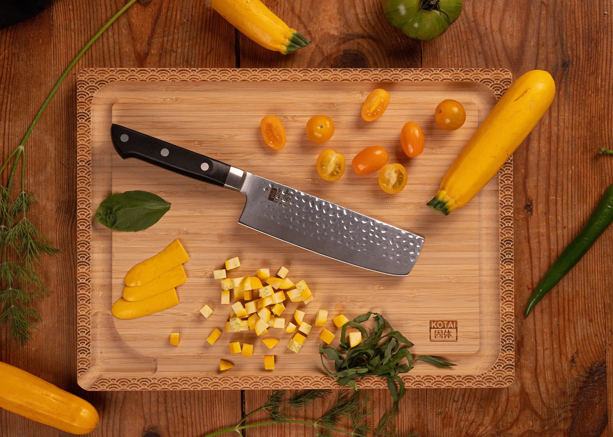 Complete 6-Piece Knife Set - Hashi Tsuchime Collection