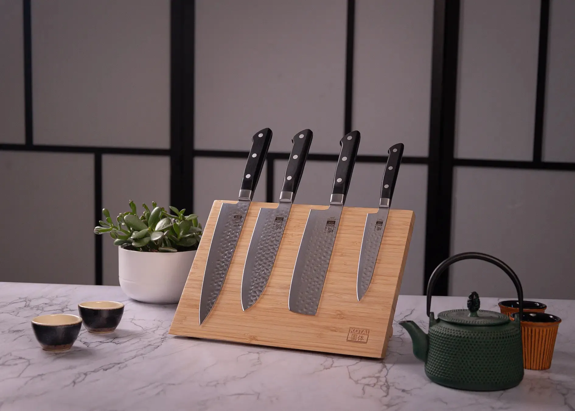 Complete 6-Piece Knife Set - Hashi Tsuchime Collection