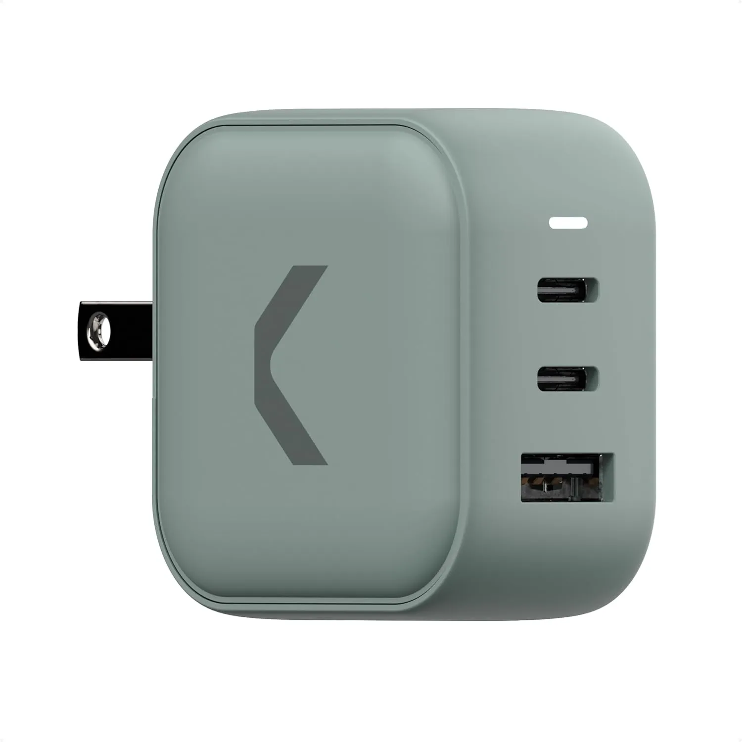 Core 65W GaN Charger, Dual USB-C & USB-A Fast Charger Block, PPS Power Adapter for MacBook Air, iPhone 16/15/14/13/12/11, iPad, Galaxy S24/S23 Ultra, USB-C Laptops & More (Core 65W)