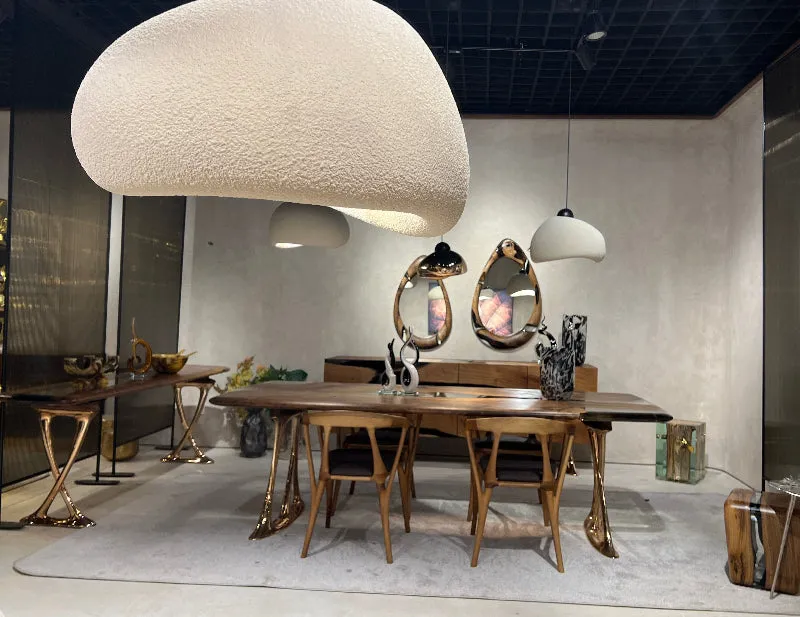 Custom Epoxy Resin Dining Room Table | Osso Dining Table