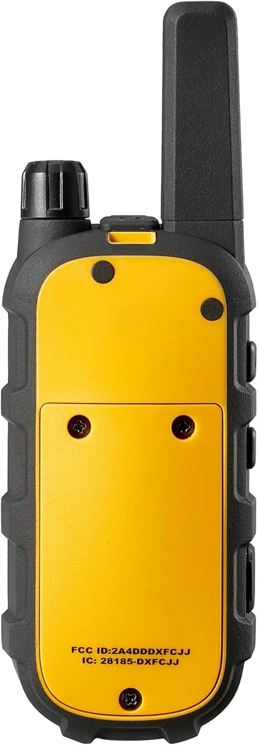 DEWALT DXFRS300 1 Watt Heavy Duty Walkie Talkies - Waterproof, Shock Resistant, Long Range & Rechargeable Two-Way Radio with VOX (2 Pack)