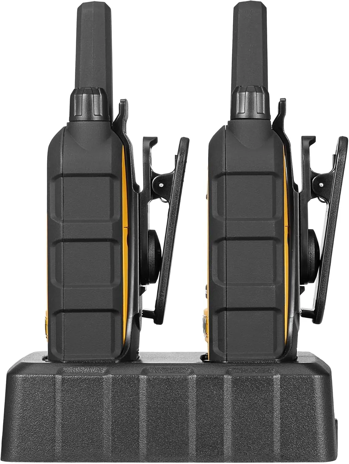 DEWALT DXFRS300 1 Watt Heavy Duty Walkie Talkies - Waterproof, Shock Resistant, Long Range & Rechargeable Two-Way Radio with VOX (2 Pack)