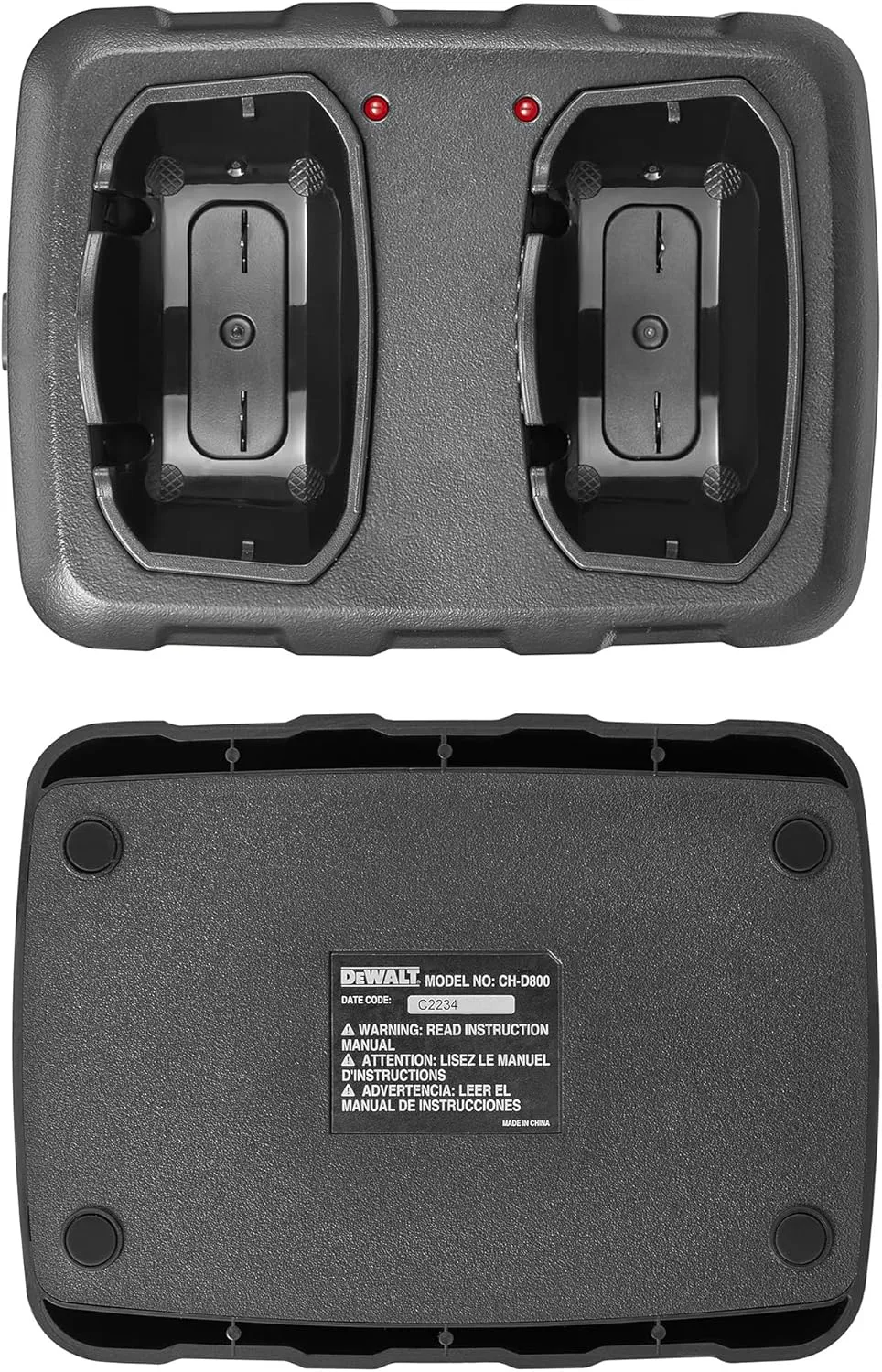 DEWALT DXFRS800 2 Watt Heavy Duty Walkie Talkies - Waterproof, Shock Resistant, Long Range & Rechargeable Two-Way Radio with VOX (2 Pack)