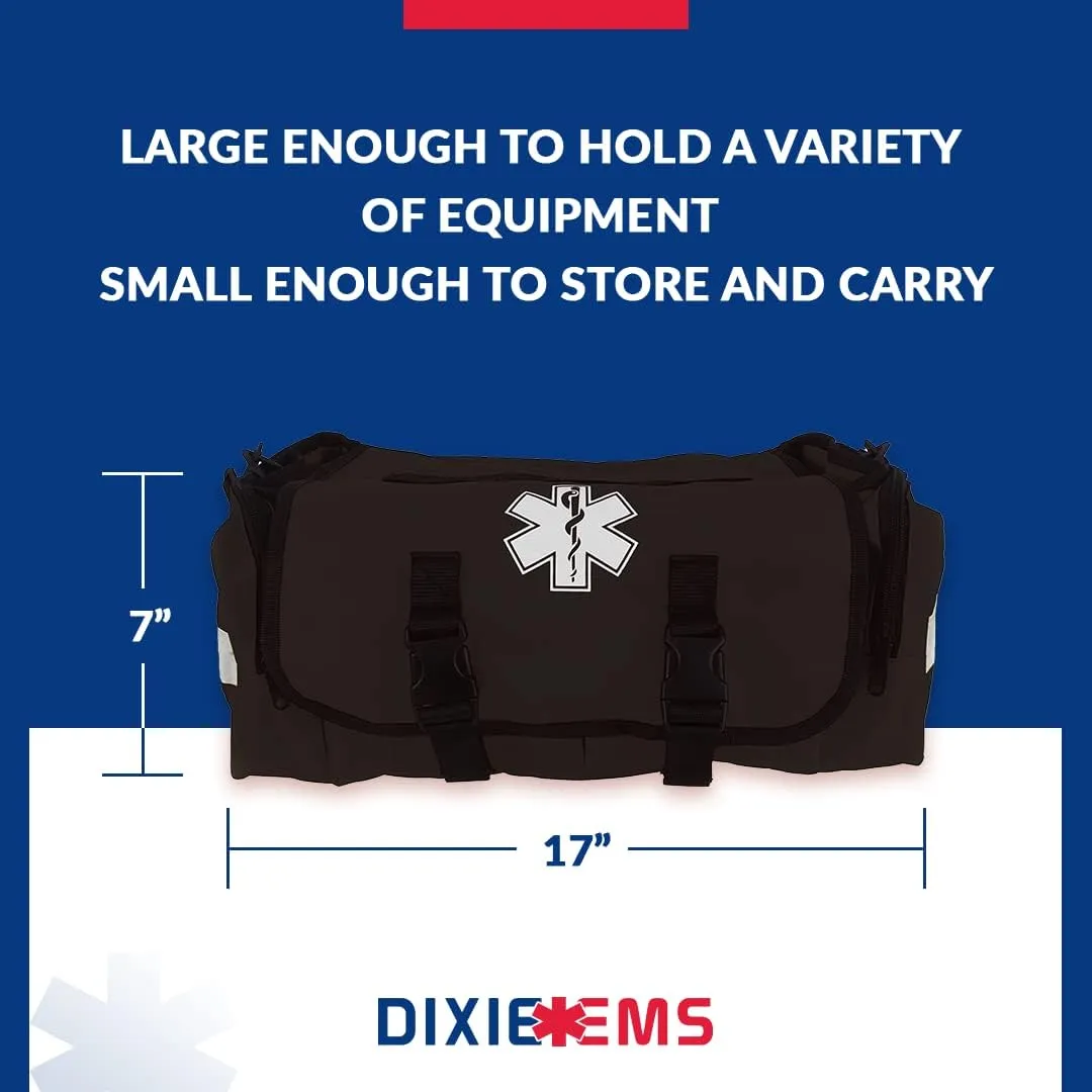 Dixigear First Responder On Call Trauma Bag W/Reflectors - Black