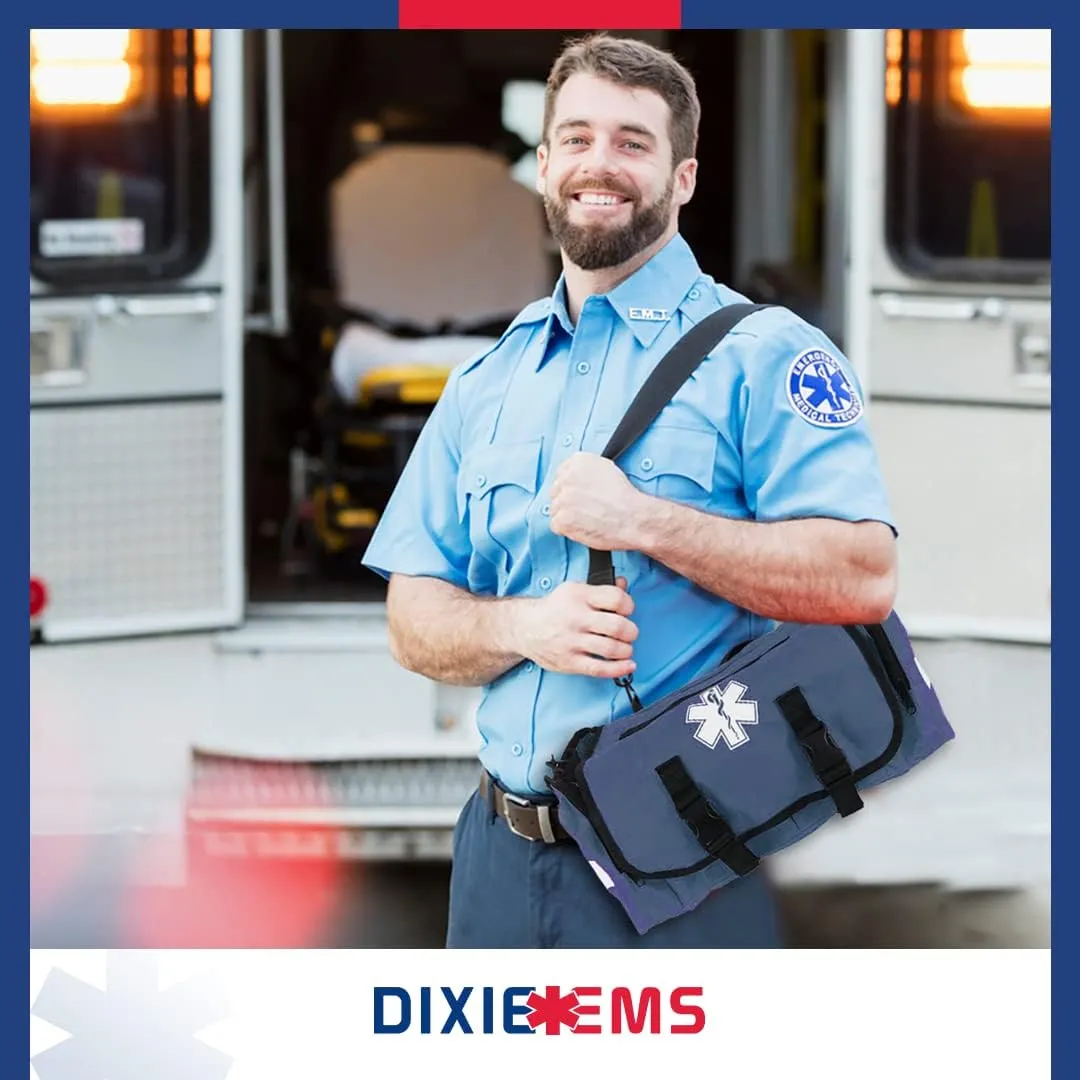 Dixigear First Responder On Call Trauma Bag W/Reflectors - Navy