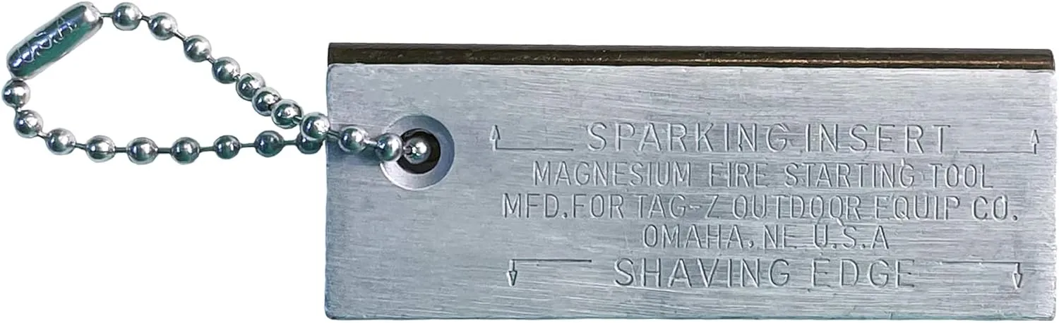 Doan Magnesium Fire Starter - Doan US Military Fire Starter - Government Issue Military Fire Starter Replica