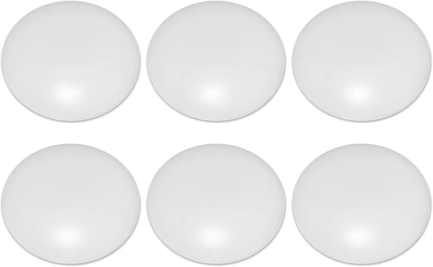 Dream lighting RV Interior Lights 12V LED Dome Light Fixtures 4.5" Cool White Cabin Lighting 6000K, No Switch, Pack of 6