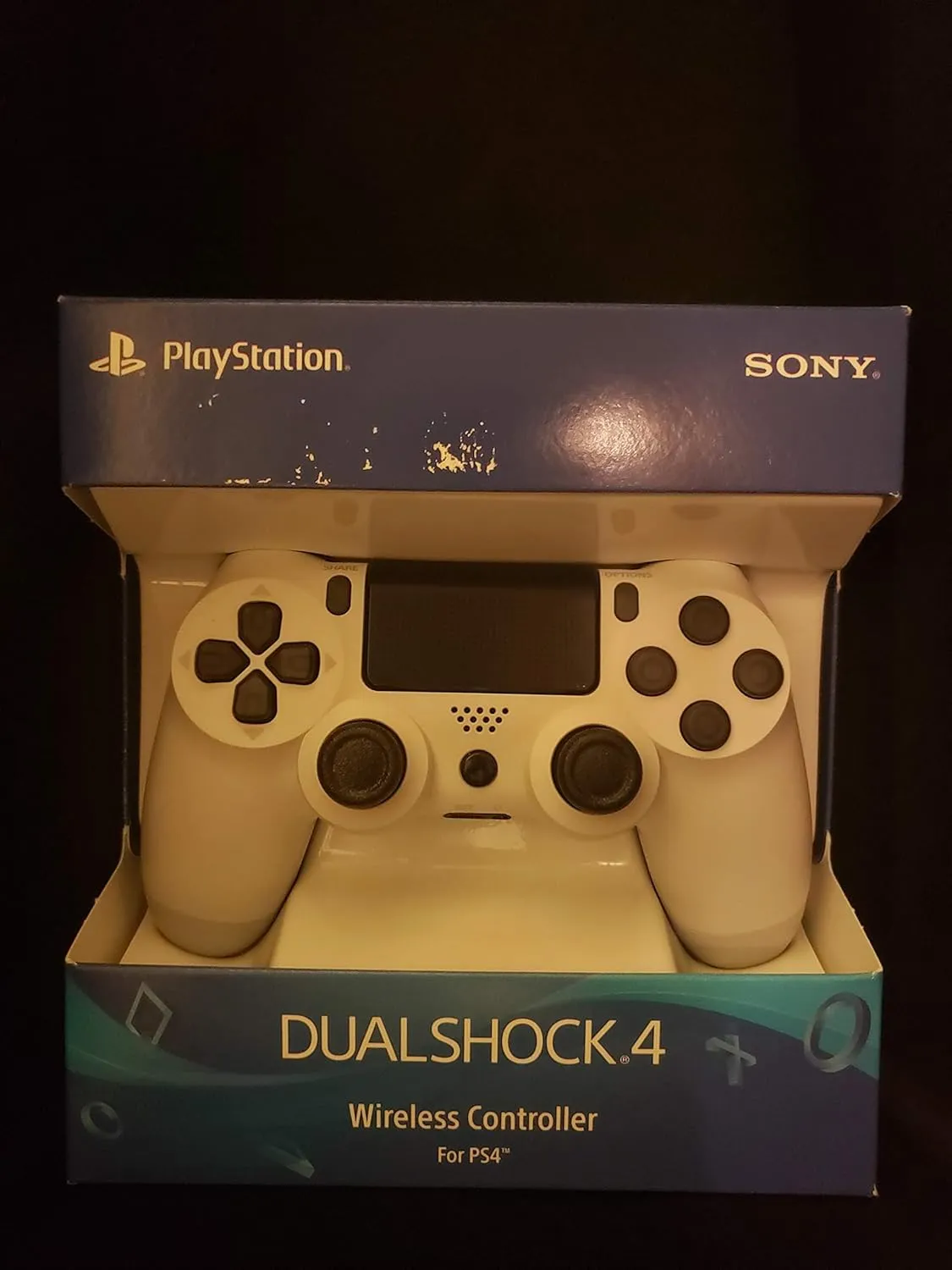 DualShock 4 Wireless Controller for PlayStation 4 - Glacier White