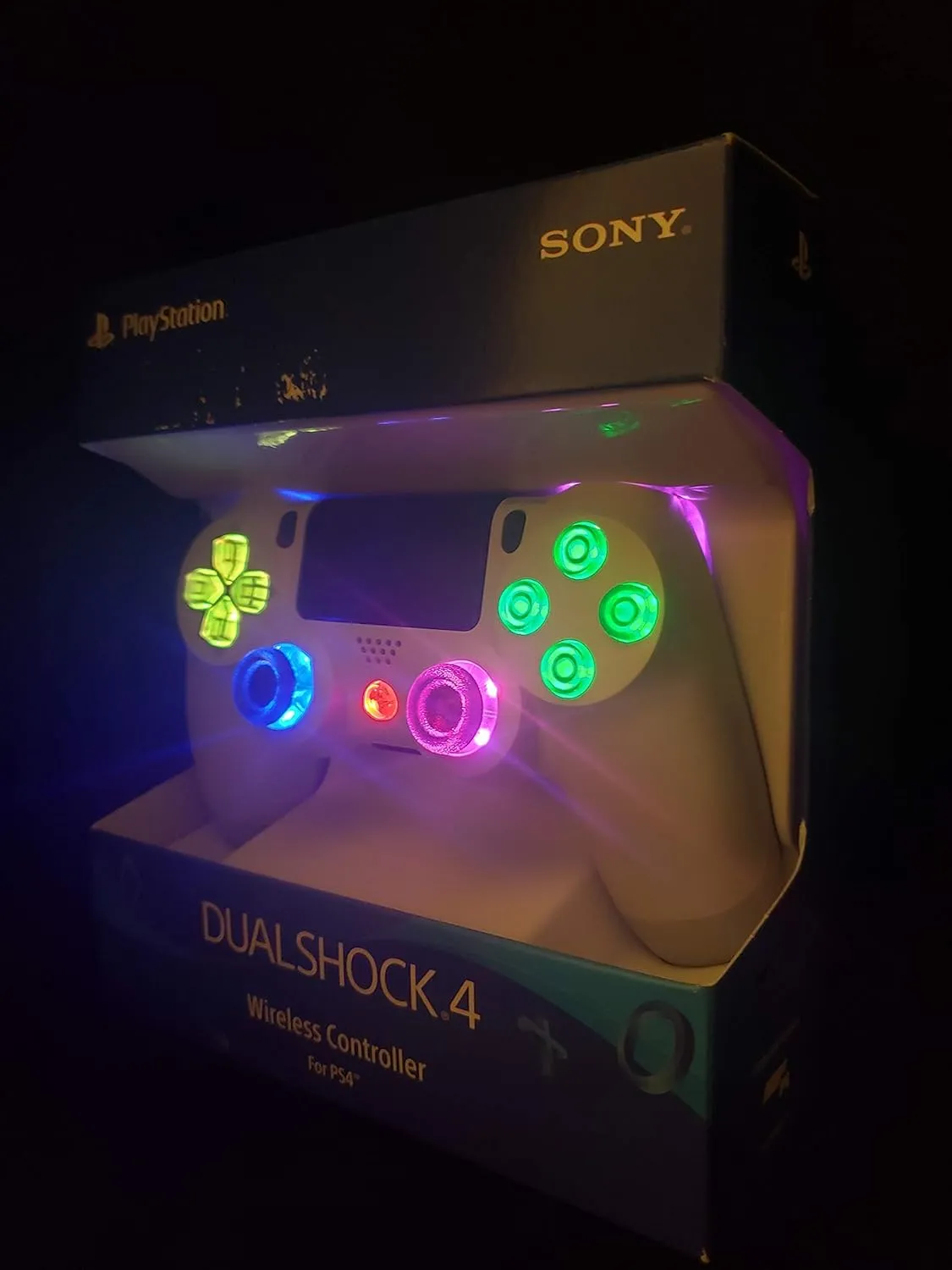 DualShock 4 Wireless Controller for PlayStation 4 - Glacier White