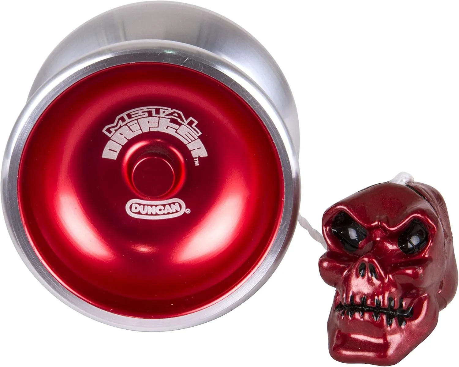 Duncan Toys Metal Drifter Yo-Yo, String Trick Yo-Yo with Counterweight, Ball Bearing Axle and Aluminum Body, Mystery Color