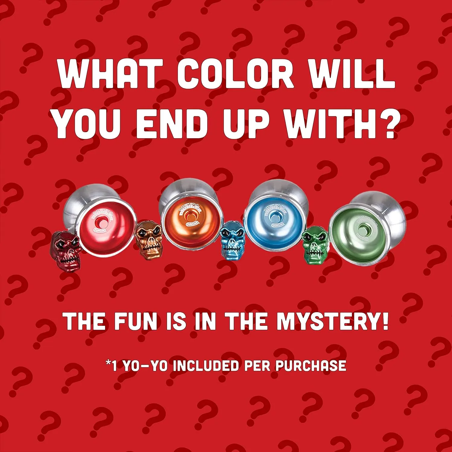 Duncan Toys Metal Drifter Yo-Yo, String Trick Yo-Yo with Counterweight, Ball Bearing Axle and Aluminum Body, Mystery Color