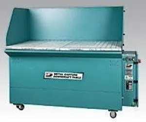 Dynabrade 64402 36" W x 60" L (914mm W x 1,524mm L) Metal Capture Downdraft Table, 230V (AC), 3 Phase, 60 Hz, Up Exhaust