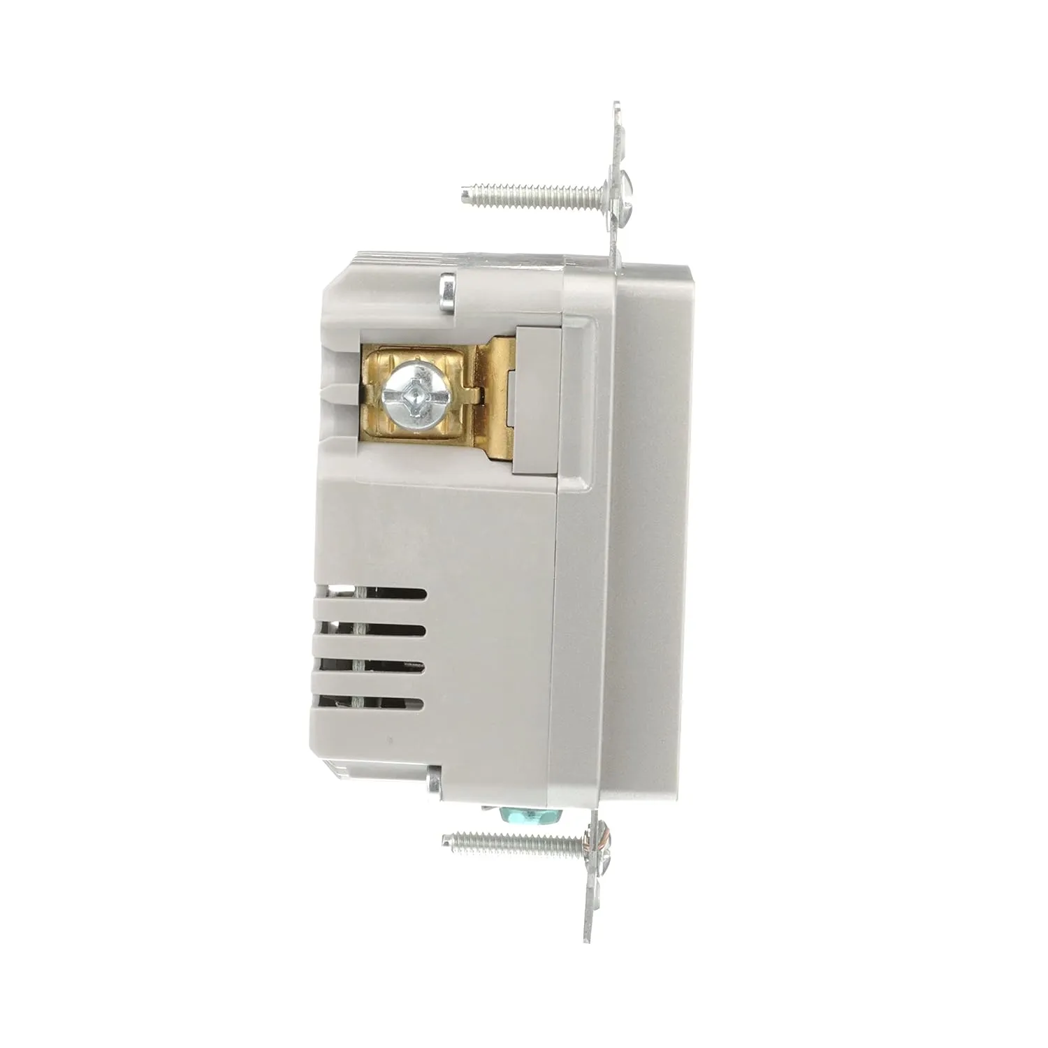 Eaton 3.6A USB Type A Charger with TR Duplex Receptacle 20A/125V, Silver Granite