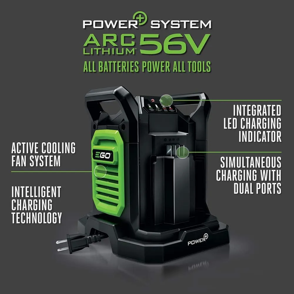 EGO Power  CH2800D 56-Volt 280W Dual Port Charger