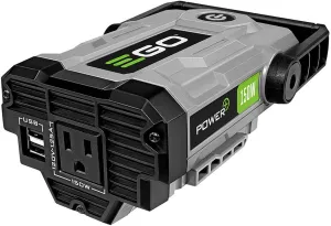 EGO POWER  Portable Inverter, 150W, Power Inverter Generator, Quiet, Battery and Charger Not Included - PAD1500
