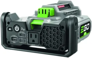 EGO POWER  Portable Inverter, 400W, Power Inverter Generator, Quiet. Battery and Charger Not Included - PAD5000