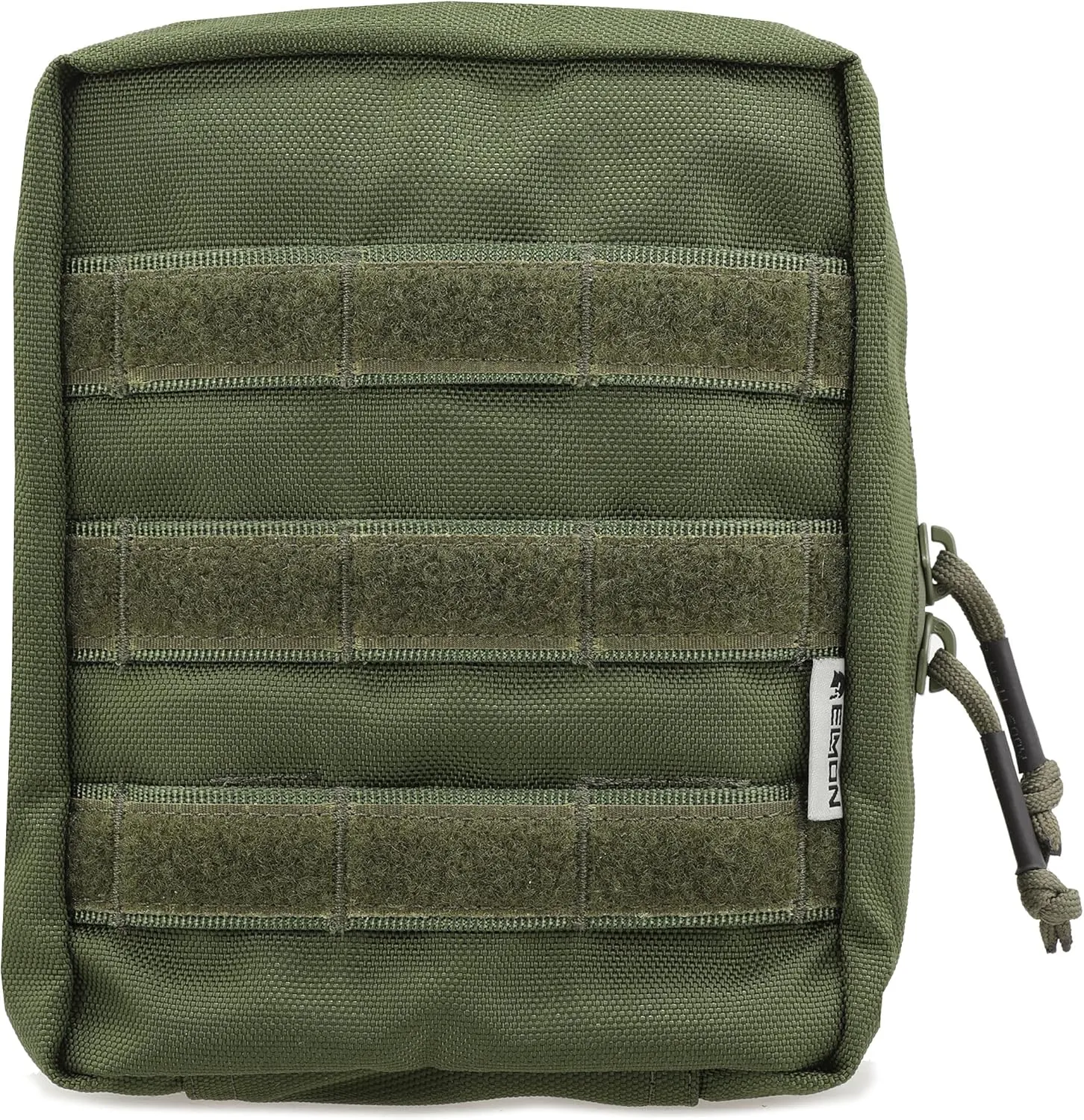 ELMON Medic Pouch GEN III - MOLLE Compatible First Aid Kit Transport with Internal Organizer - Olive Green