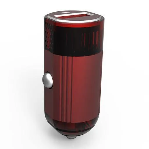 EMY MY-118Q Premium Quality 3A Fast Car Charger for iPhone, Samsung, OnePlus - Qualcomm Quick Charge 3.0
