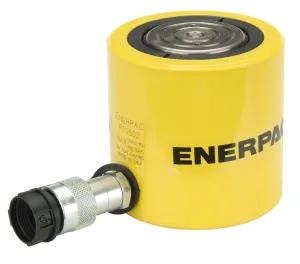 Enerpac RCS-502 Single-Acting Aluminum Hydraulic Cylinder with 50-Ton Capacity, Single Air Port, 2.38" Stroke