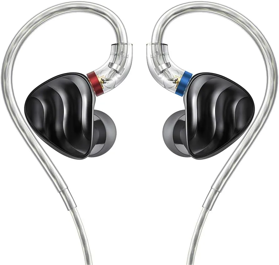 FIIO FH3 HiFi Earphones 3 Drivers (1 Dynamic   2 Knowles BA), in-Ear Earphones High Resolution, Bass Sound, High Fidelity for Smartphone/PC/Tablet
