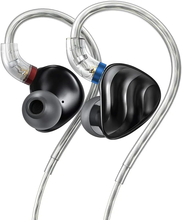 FIIO FH3 HiFi Earphones 3 Drivers (1 Dynamic   2 Knowles BA), in-Ear Earphones High Resolution, Bass Sound, High Fidelity for Smartphone/PC/Tablet