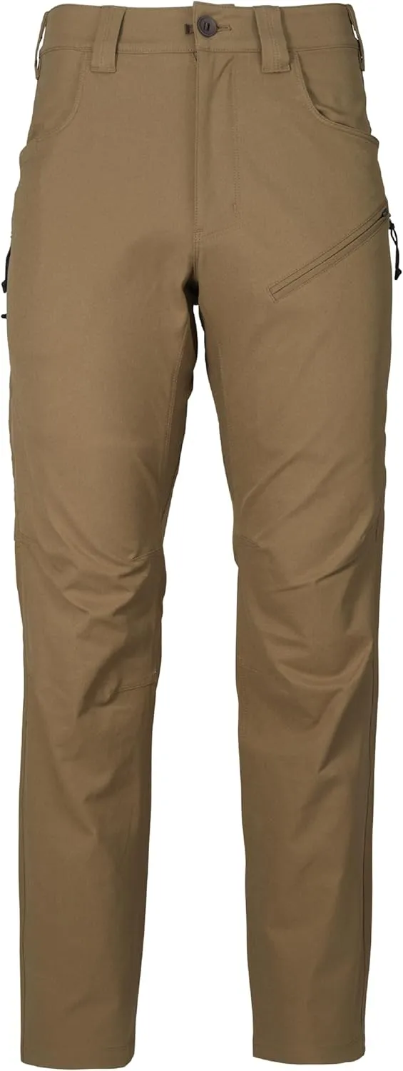First Lite Men’s 308 Pant - Men’s Outdoor Stretch Camo Hunting Pants with Hip Vents, Year Round Lightweight Hunting Gear