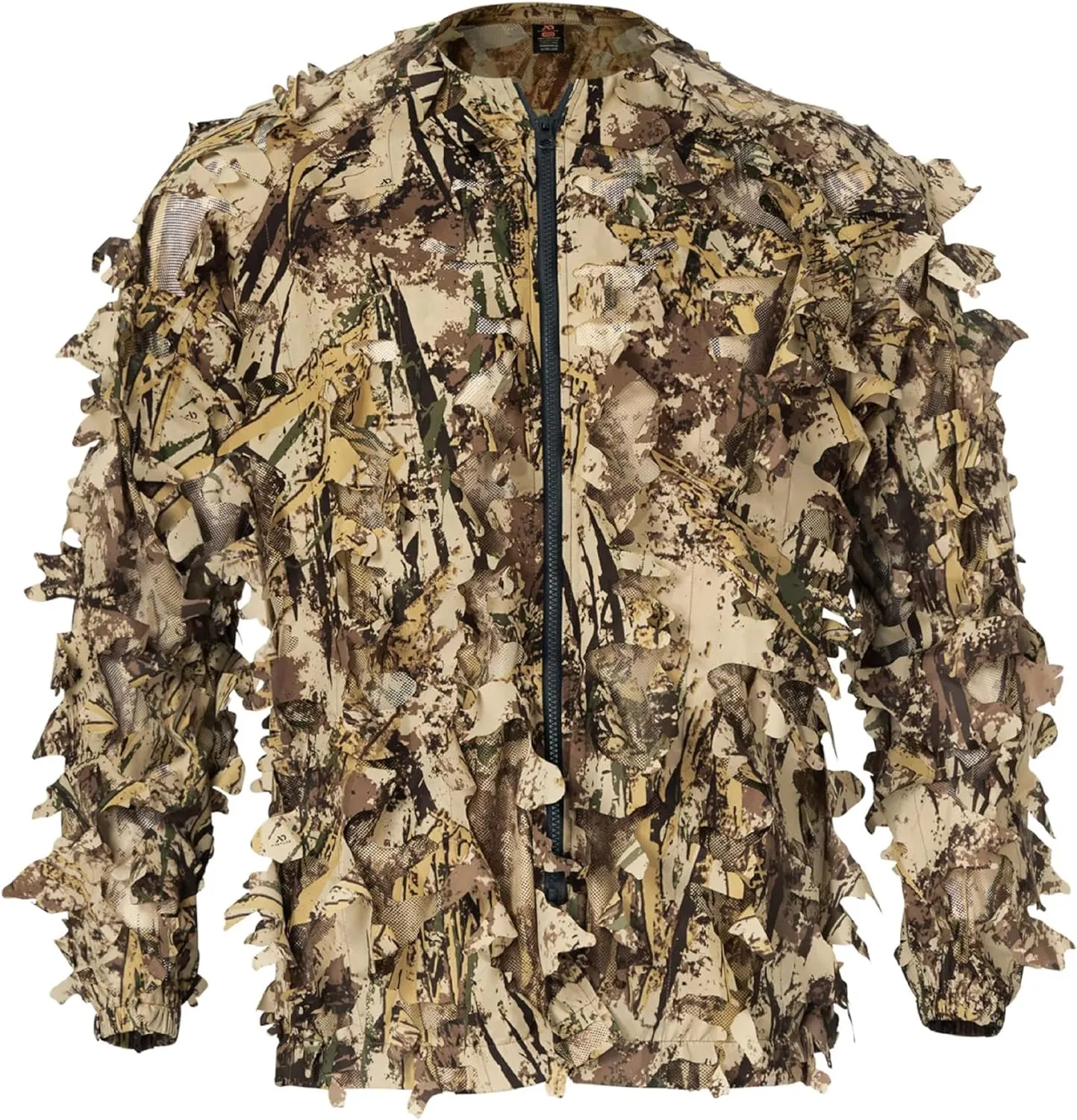 First Lite Men's Phantom Leafy Suit Top - Ultralight Mesh Camo Hunting Jacket