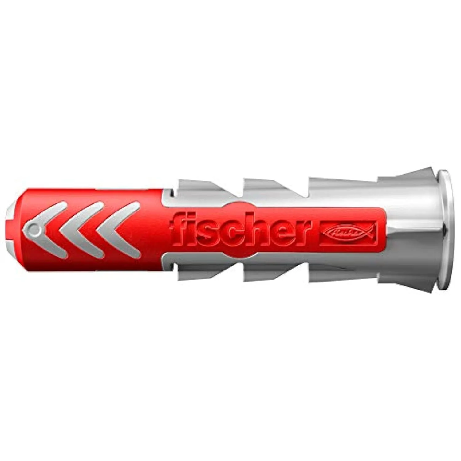 fischer DuoPower 3/16" x 1", 100 Plugs Without Screws, Powerful Universal Plug with Intelligent 2-Component Technology for Fastenings in Concrete, Bricks, Drywall, Chipboard, etc