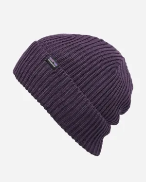 Fishermans Rolled Beanie - Piton Purple