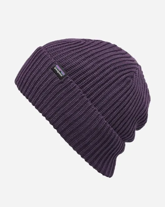 Fishermans Rolled Beanie - Piton Purple