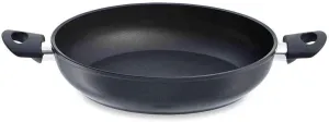 Fissler 045-501-28-100 Serve Pan, 11.0 inches (28 cm), IH Compatible, 3-Layer Fluorine Coating, Gas Fire/Induction Compatible