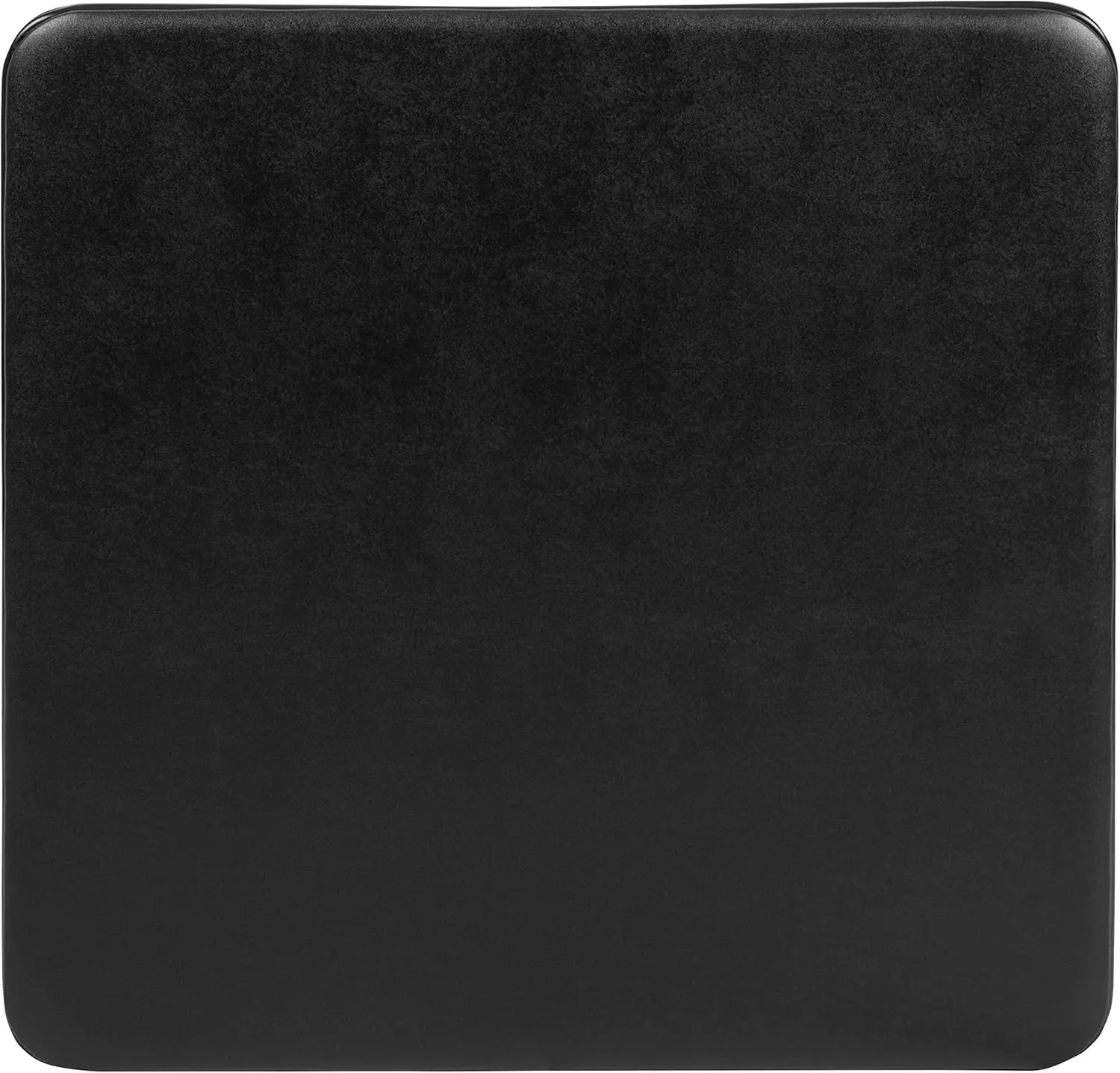 Flash Furniture Mindy Folding Kids Table with Vinyl Padded Top, Children's Square Activity Table for Daycare and Classrooms, Black