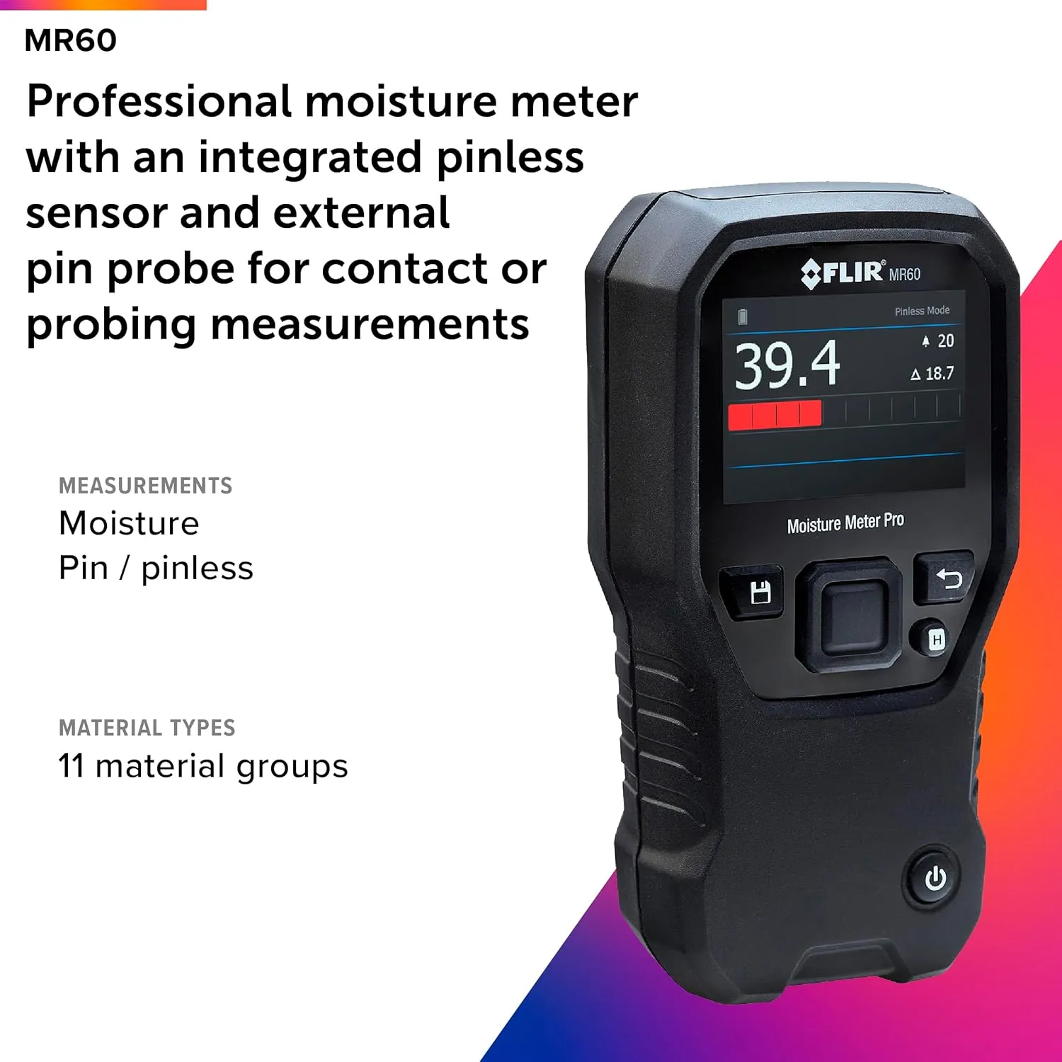 FLIR MR60 Moisture Meter Pro