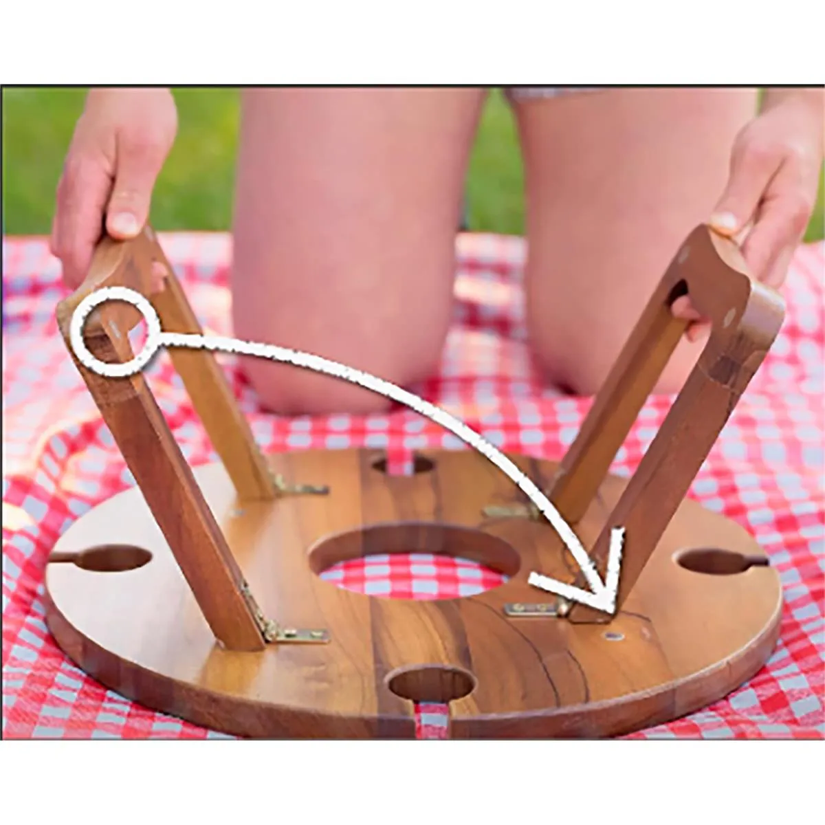 Folding Charcuterie Table
