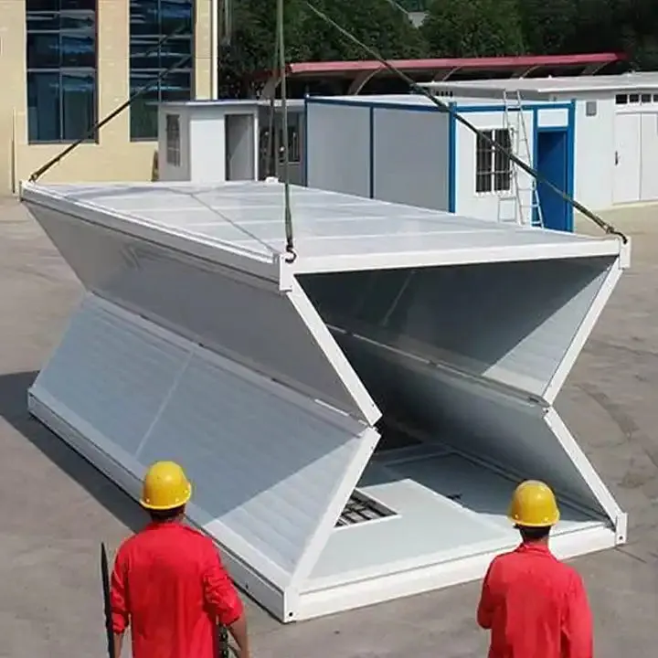 Folding Container Houses Easy To Assemble Mobile Prefabricated