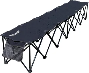 Franklin Sports Sideline Team Bench – 6 Person – Collapsible Sport Bench – No Assembly – Instant Seating – All Sport – Soccer – Lacrosse – Football – Heavy Duty