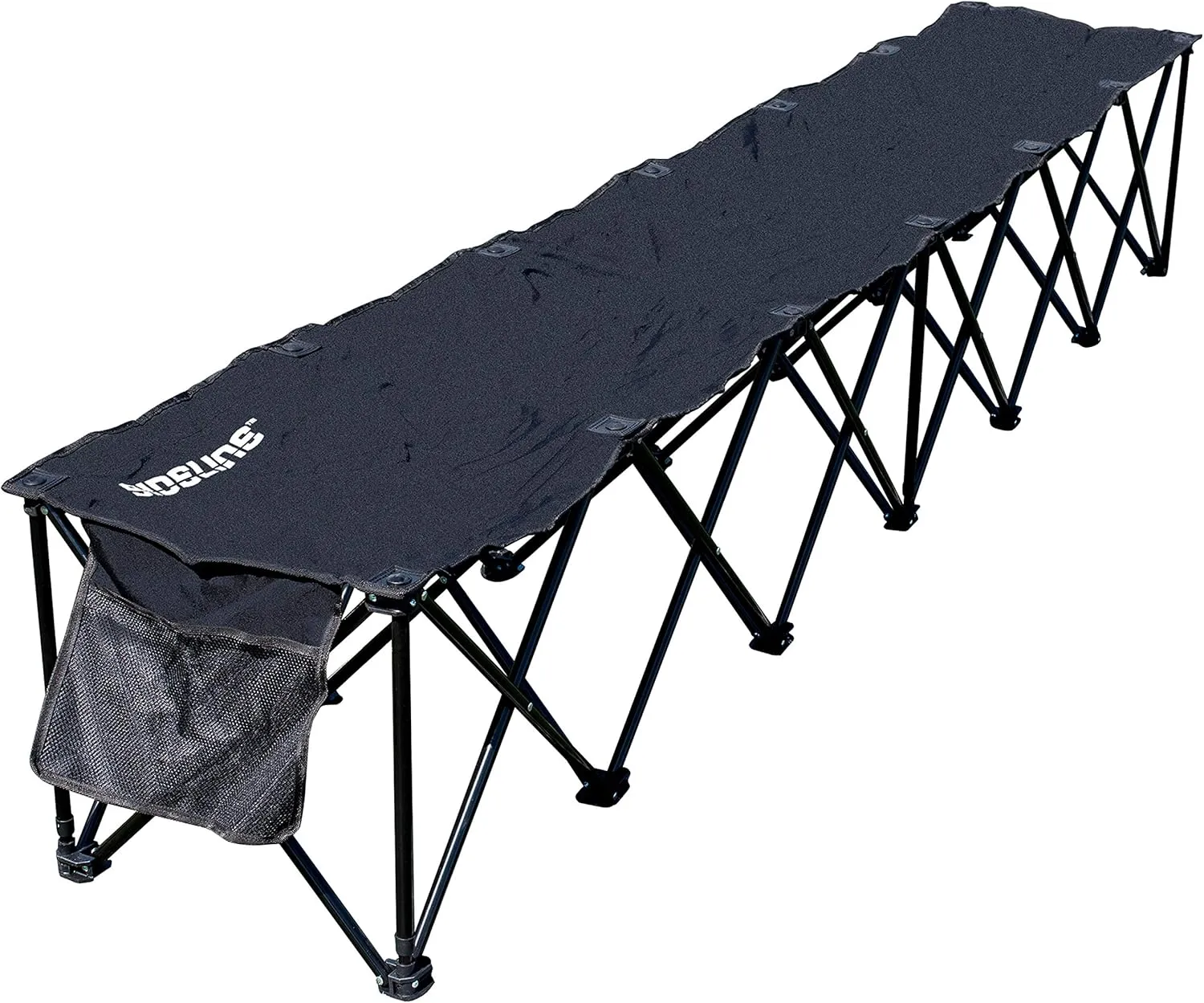 Franklin Sports Sideline Team Bench – 6 Person – Collapsible Sport Bench – No Assembly – Instant Seating – All Sport – Soccer – Lacrosse – Football – Heavy Duty