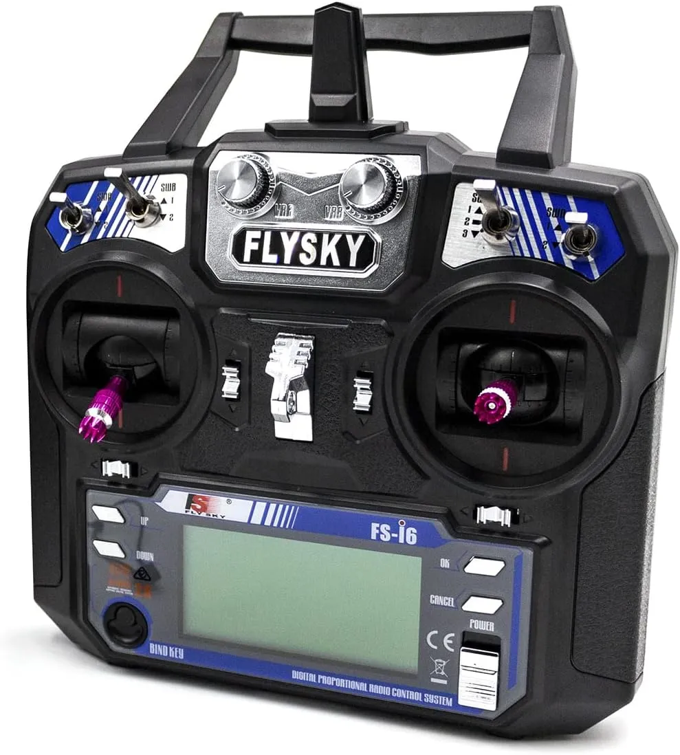 FS-i6 AFHDS 2A 2.4GHz 6CH Radio System Transmitter for RC Helicopter Glider with FS-iA6B 6Ch Receiver PPM Output with iBus Port