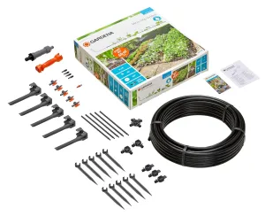 Gardena 13015 Micro Drip Kit for Flower Beds,50x58.5x11 cm