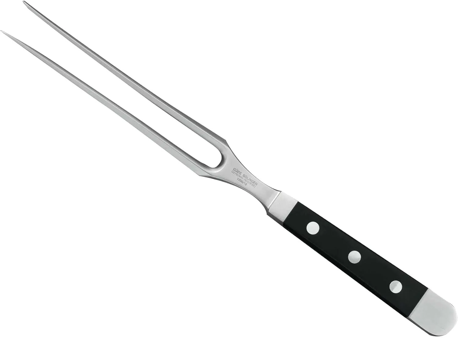 Güde Alpha Series Hand Forged/Sharpened Meat Fork, 7-in - Ice Hardened Steel - Made in Solingen, Germany Since 1910