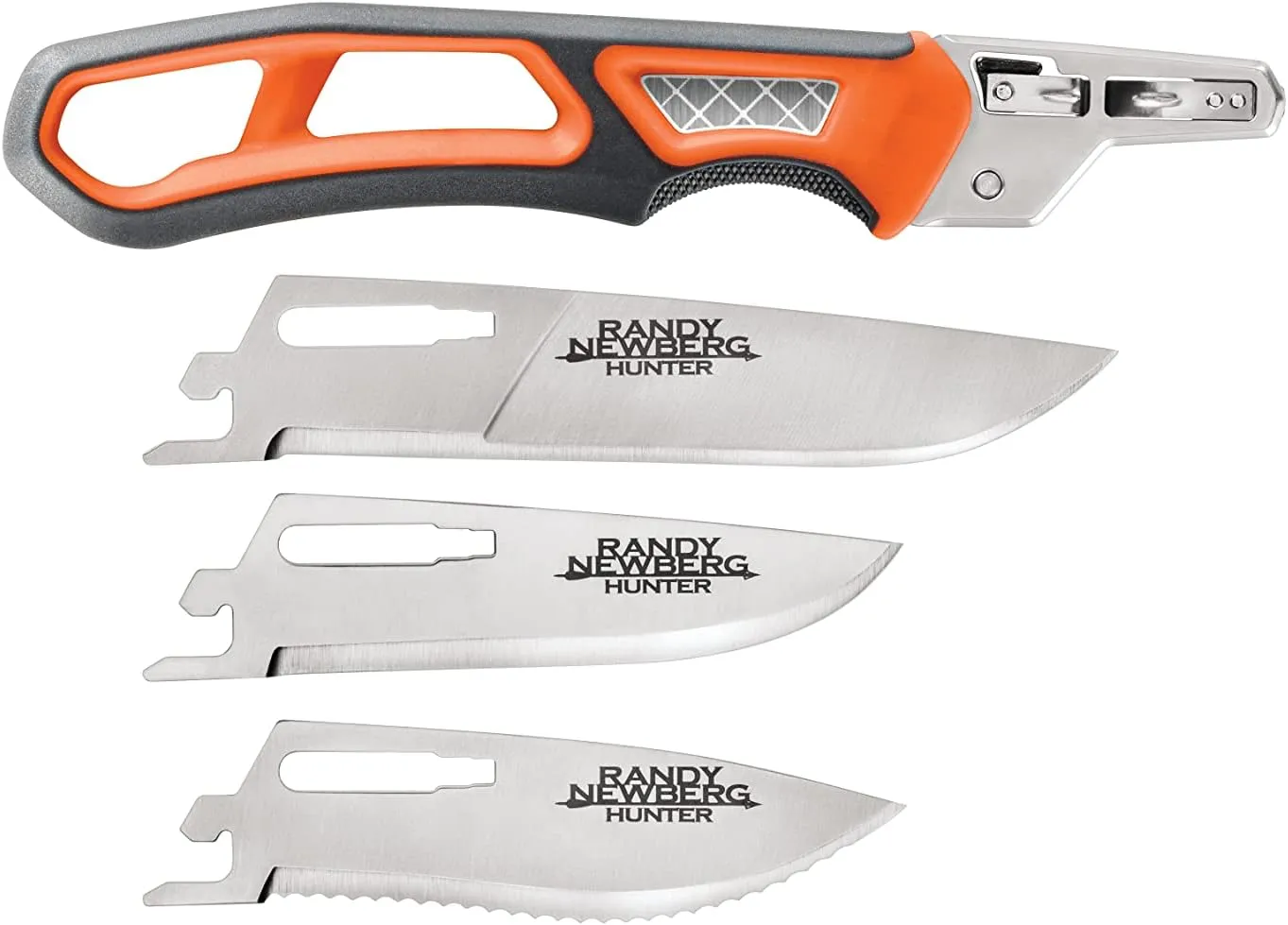 Gerber Gear Randy Newberg EBS - Durable, Lightweight Hunting Knife with Exchangeable Blades - Premium Outdoor Knife for Field Dressing - Hunting & Camping Gear