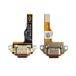GOLDEN BLUE Dock Connector USB Charger Charging Port Flex Cable Replacement Part for Motorola Moto Razr 50 Ultra