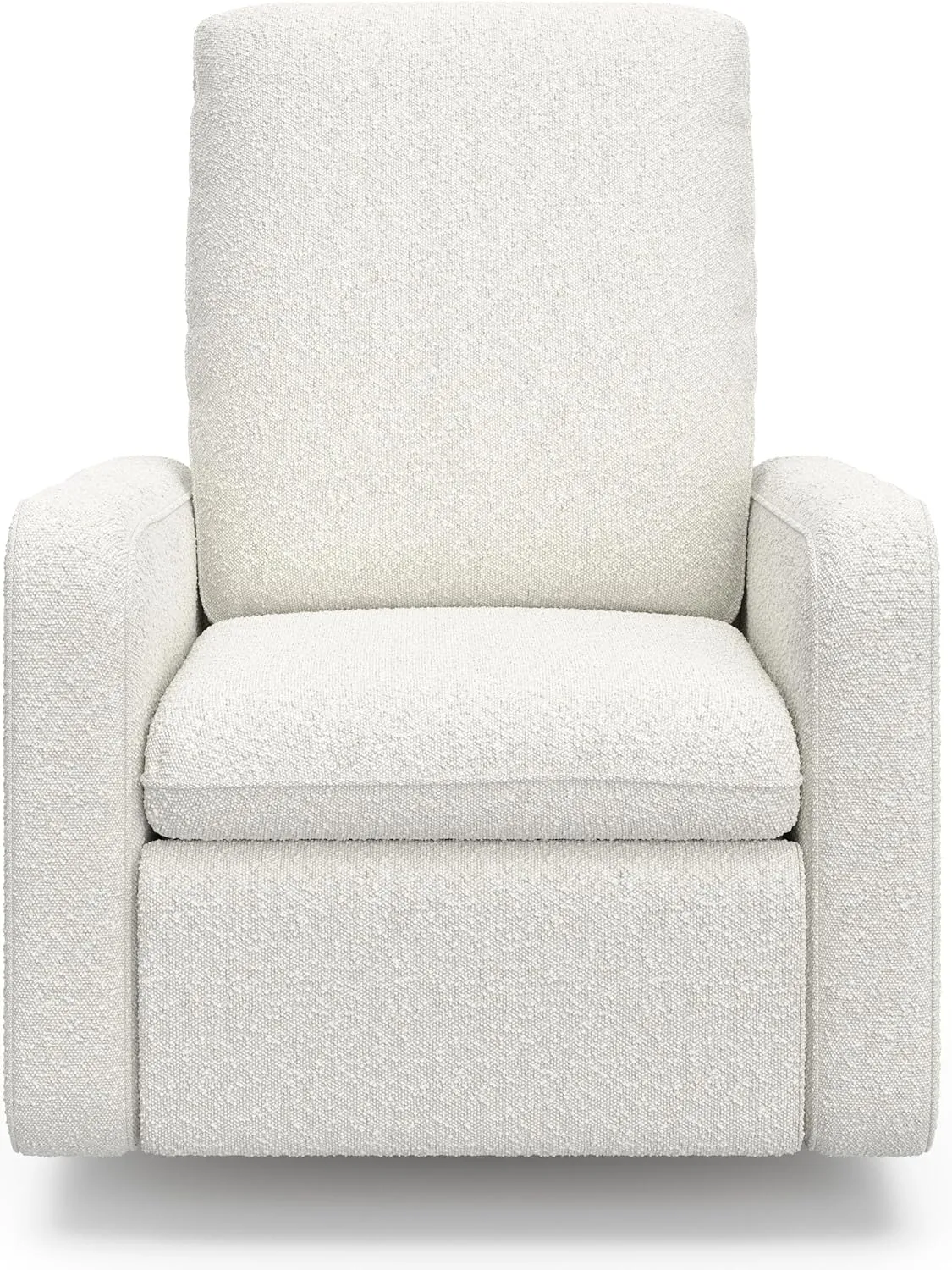 Graco Teddi Power Recliner Swivel Glider (Ivory Boucle) – Electronic Power Recline, USB-A & USB-C Charger, Premium Cushioning & Comfort