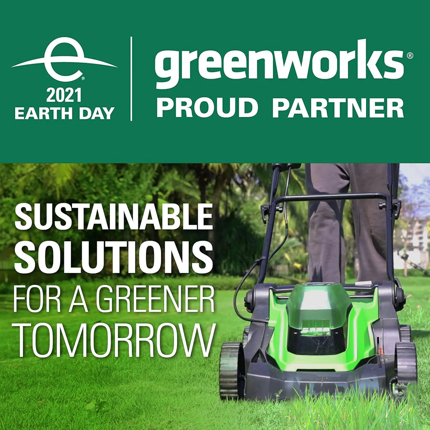 Greenworks 48V (2 x 24V) 17" Cordless (Push) Lawn Mower (125  Compatible Tools), (2) 4.0Ah Batteries and Dual Port Rapid Charger Included