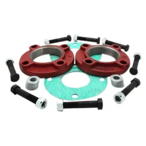 Grundfos 91584912 Cast Iron Flange Set, 3"