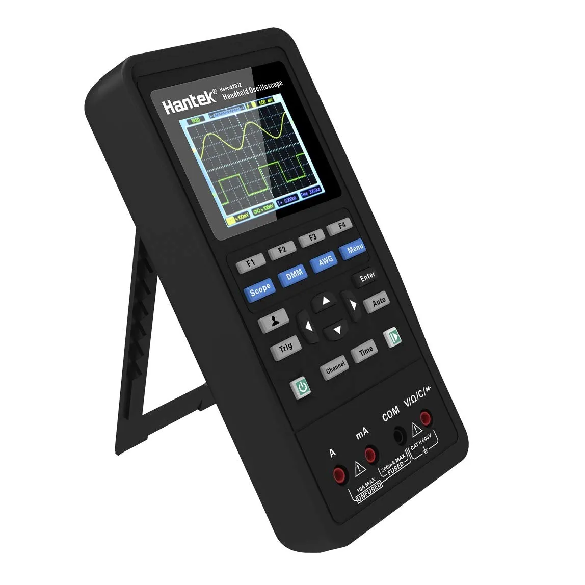 Hantek 2D42 3in1 Digital Oscilloscope Waveform Generator Multimeter USB Portable 2 Channels 40MHz 250MSa/s Multifunction Tester