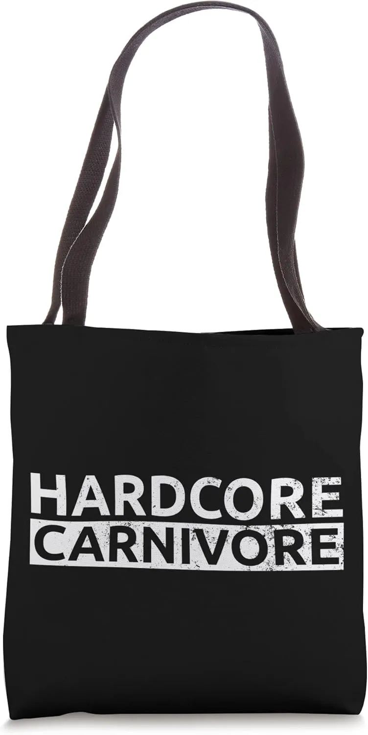 Hardcore Carnivore Carnivores Tote Bag