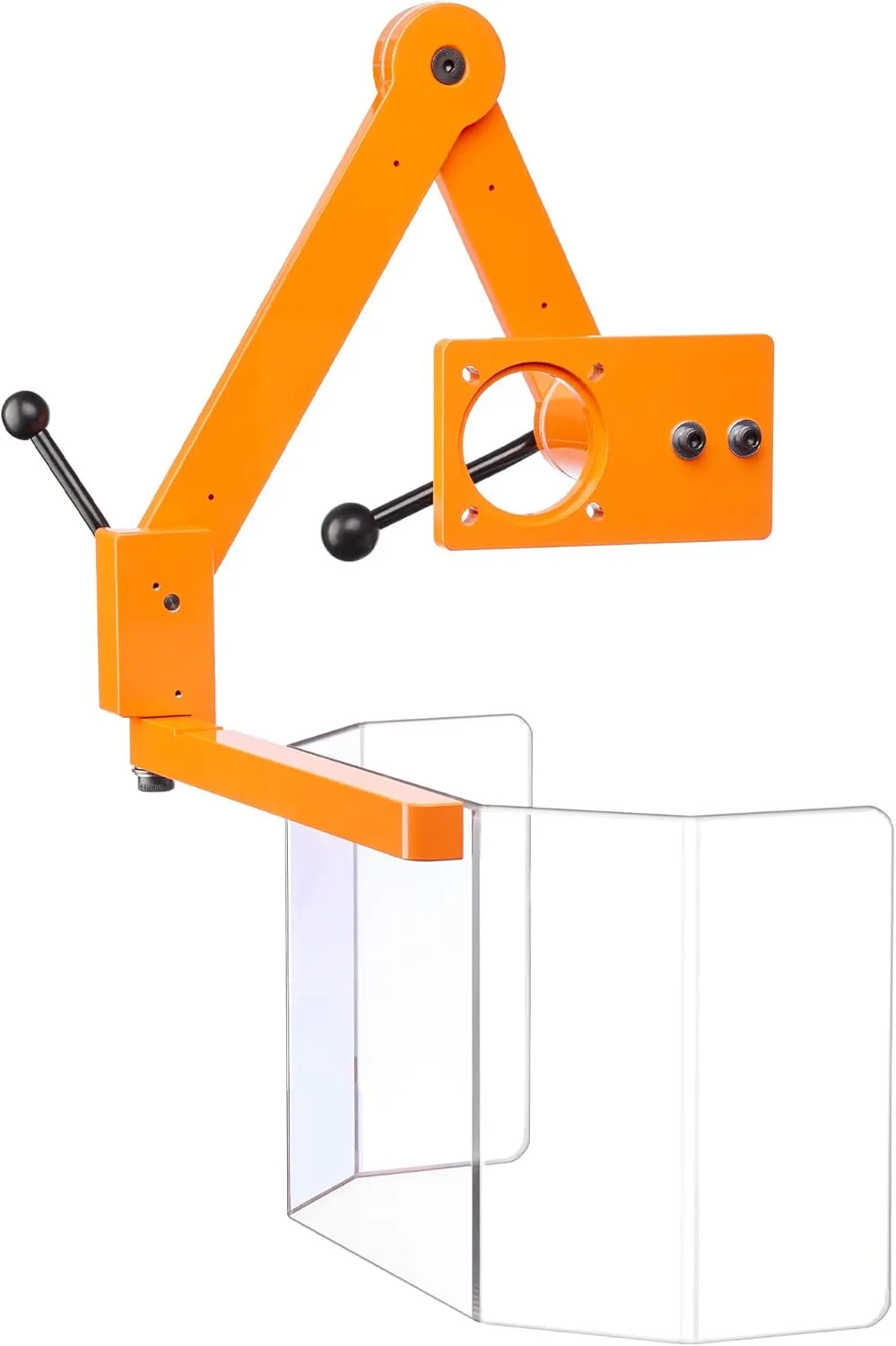 Head Mount Milling Machine Safety Guard, Standard Model, NO Interlock. Part # MG-2 by ATS MACHINE SAFETY SOLUTIONS