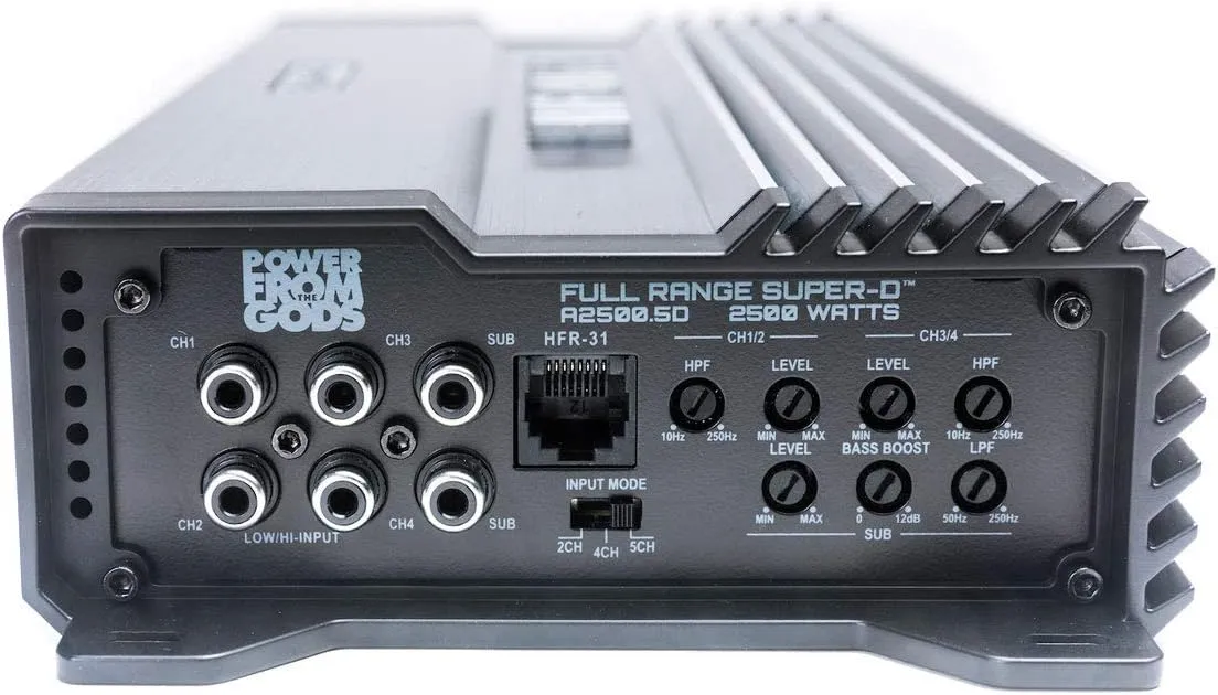 Hifonics Alpha Super D-Class® Hybrid 5 Channel Amplifier
