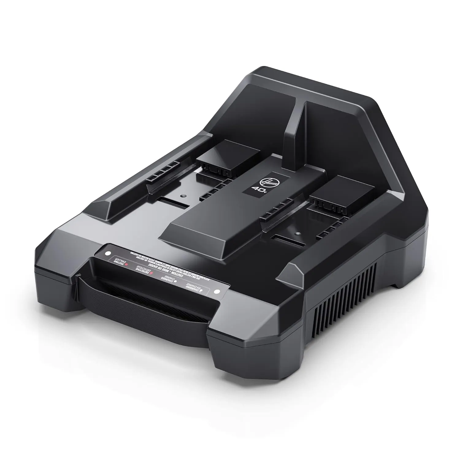 HVRPWR 40V Dual Bay Charger, CH07250, Black
